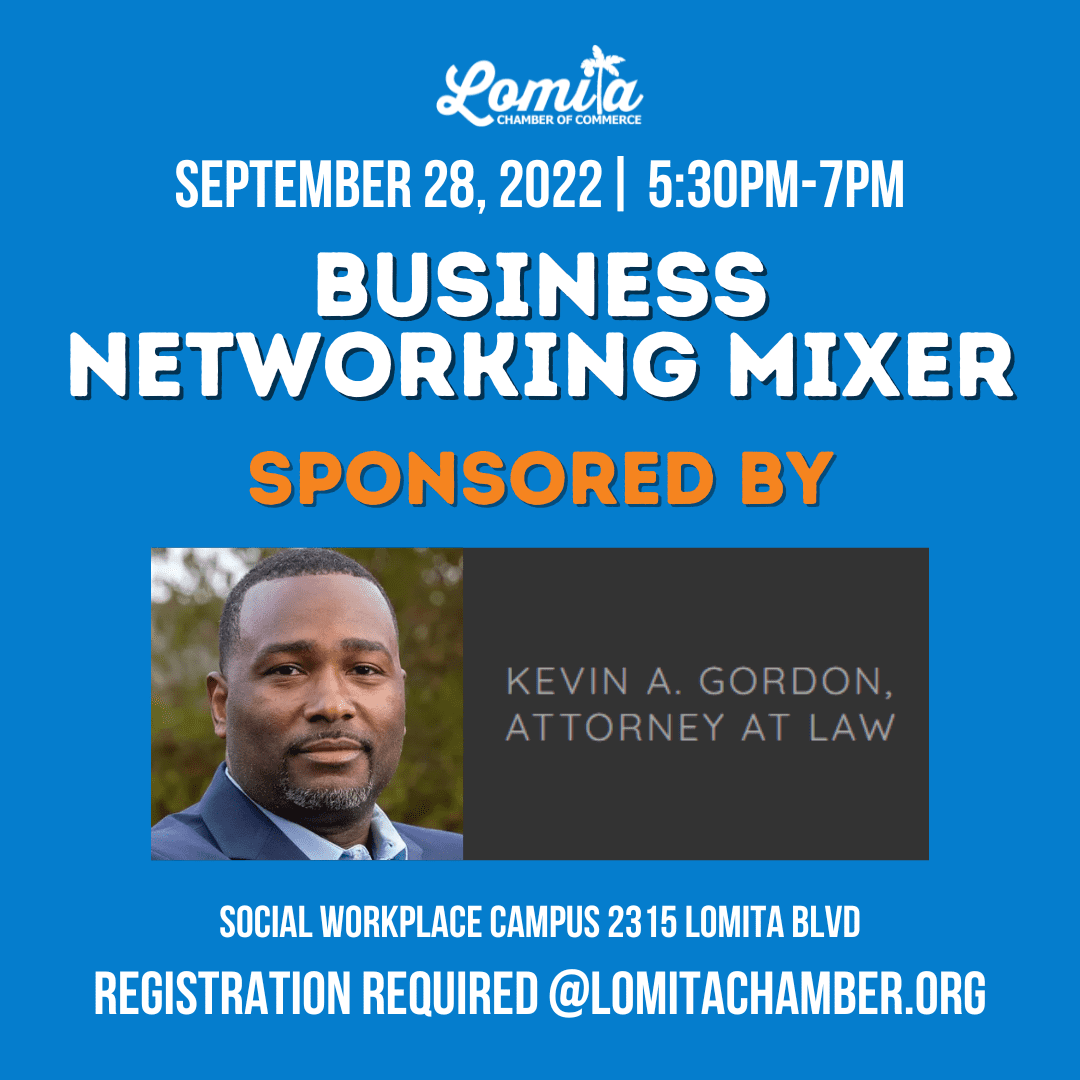 SEPTEMBER 28 2022 @5:30PM
BUSINESS NETWORKING MIXER