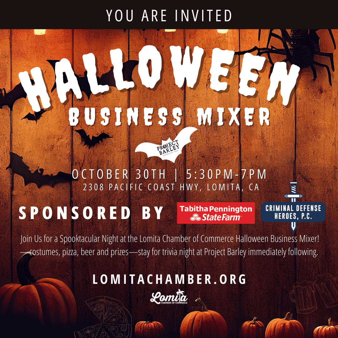 HALLOWEEN BUSINESS MIXER | October 30, 2024 | a spooktacular evening of networking!